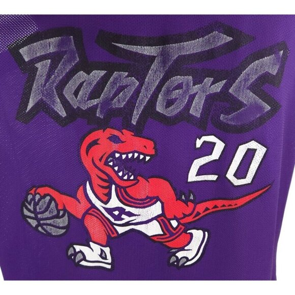 Vintage 90's NBA Champion Toronto Raptors Damon Stoudamire #20 Jersey 48 XL Rare - Picture 3 of 8
